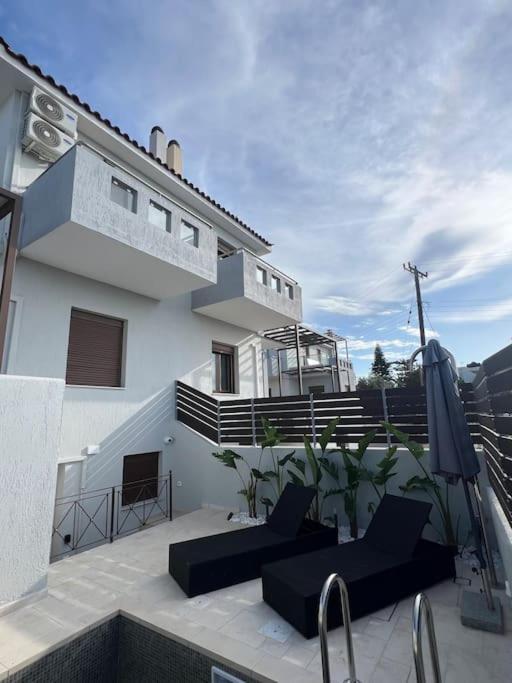 Villa Leo Aigina Vathi  ภายนอก รูปภาพ